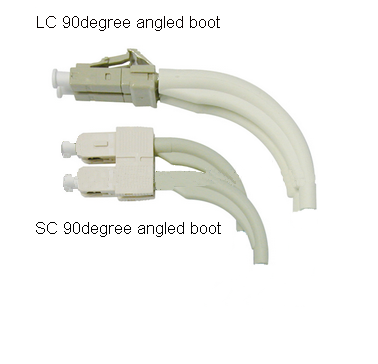 LC/UPC-LC45/UPC Angled Boot Patchcord