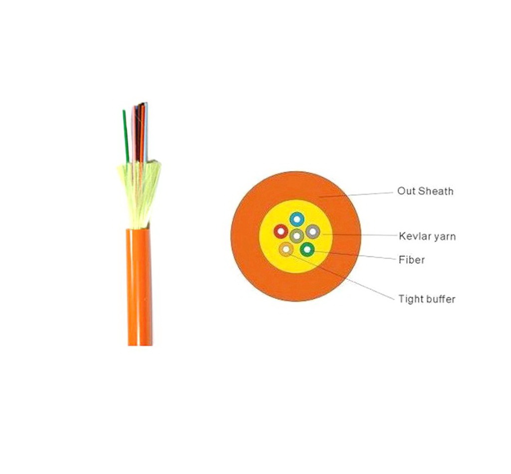Distribution Tight Buffer Optic Cable